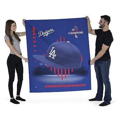 Los Angeles Dodgers MLB 2024 World Series Champions 50" x 60" Hanging Wall Decor