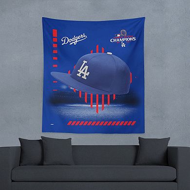 Los Angeles Dodgers MLB 2024 World Series Champions 50" x 60" Hanging Wall Decor