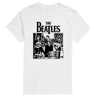 Big & Tall The Beatles Drum Set Vintage Graphic Tee