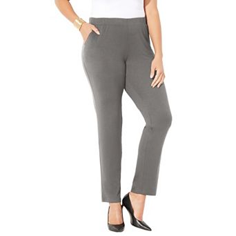 Catherines Women's Plus Size Anywear Classic Pant