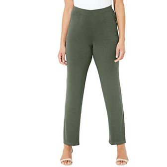 Catherines Women's Plus Size Anywear Classic Pant