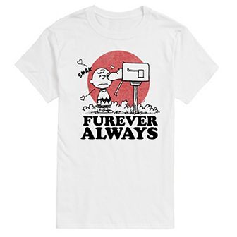 Big & Tall Peanuts Furever Always Graphic Tee