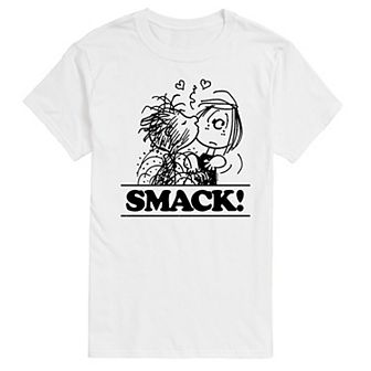 Big & Tall Peanuts Pigpen & Peppermint Patty Smack Graphic Tee