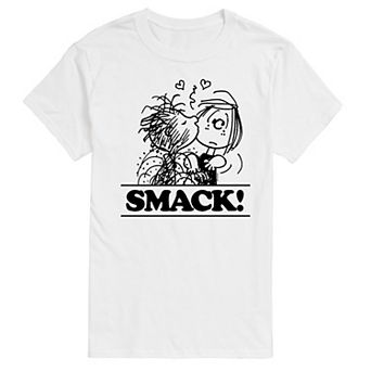 Big & Tall Peanuts Pigpen & Peppermint Patty Smack Graphic Tee