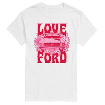 Big & Tall Ford Mustang Love Ford Graphic Tee