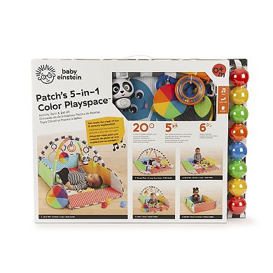 Baby Einstein Patch’s 5-in-1 Color Playspace Activity Gym & Ball Pit