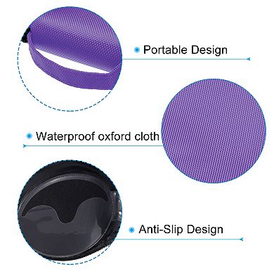 CD Case Holders, Waterproof Portable Tote Disk Record Storage Dividers Wallet Organizer