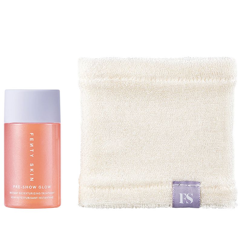 Fenty Skin Pre-Show Glow Refillable Instant Retexturizing 10% AHA Treatment, Size: 1 FL Oz, 1oz With Applicator