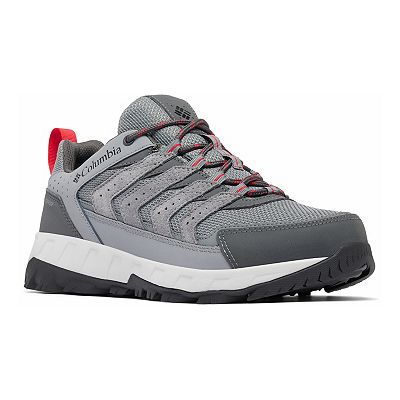 Columbia Men\'s Gray and Red Sneakers COLUMBIA RED & GREY OMNI-GRIP CAPROCK MENS sz10 ATHLETIC  main image 3