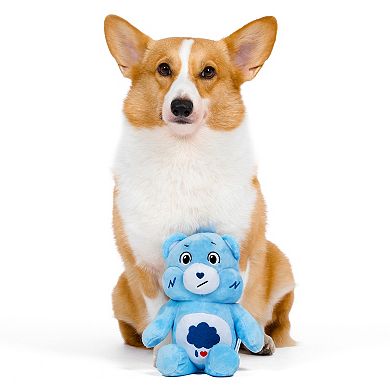 Care Bears: 9-in. Grumpy Bear Plush Figure Squeaker Dog Toy
