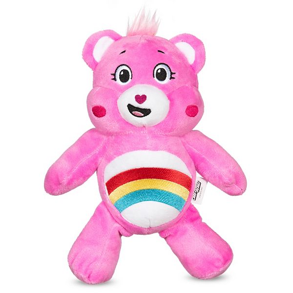 Care Bears: 9-in. Cheer Bear Plush Squeaker Dog Toy - Multi