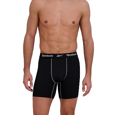 Men's Reebok 4-Pack Performance Boxer Brief Set