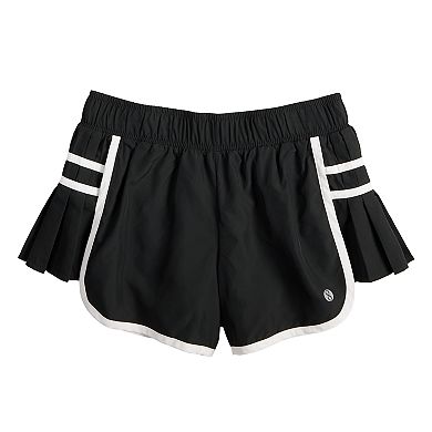 Girls 7-20 Layer 8 Side-Pleated Woven Shorts