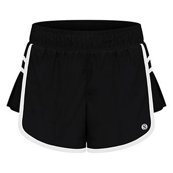 Girls 7-20 Layer 8 Side-Pleated Woven Shorts