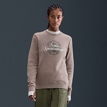 Women's Nike Sportswear Club Fleece Graphic Crewneck Sweatshirt