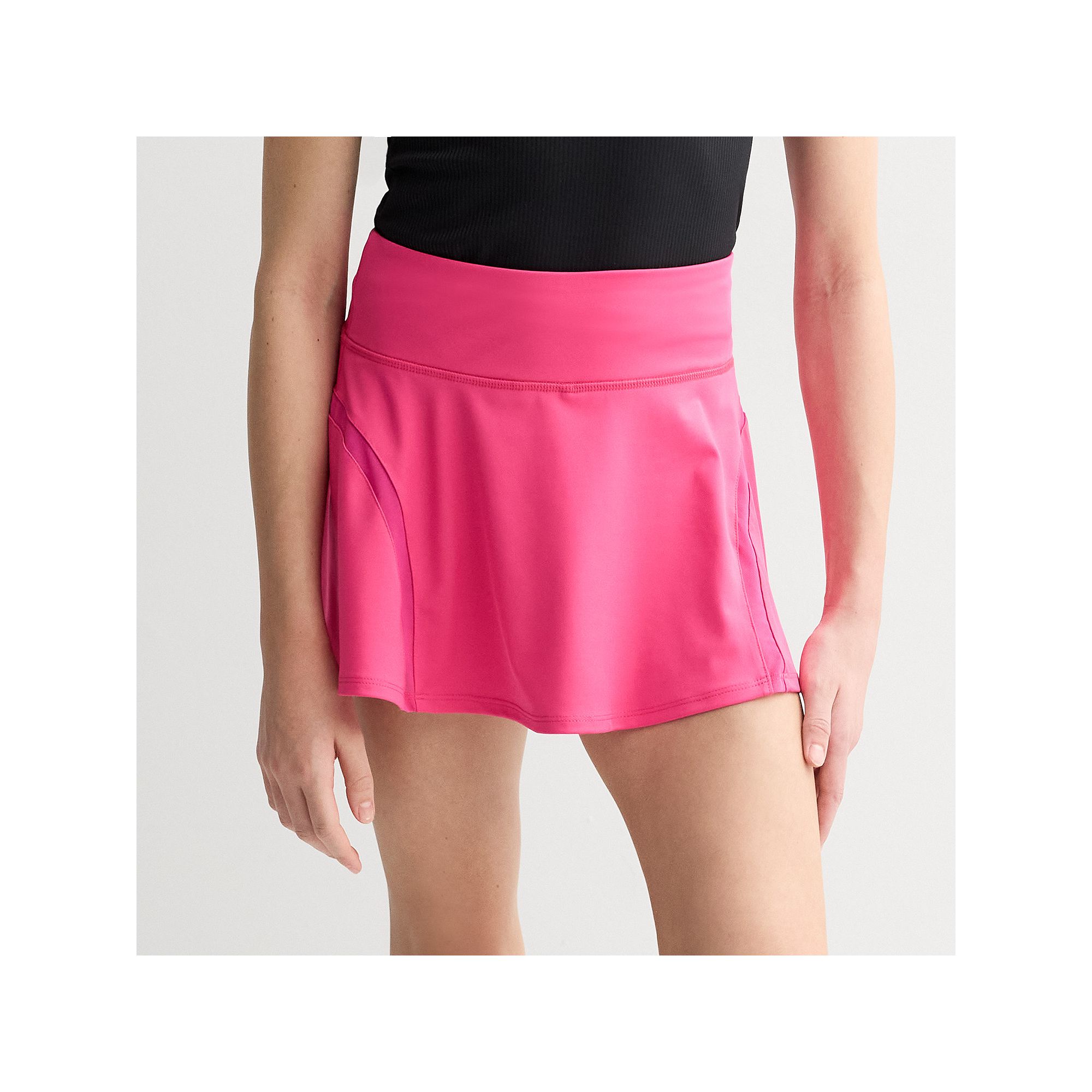 Girls 7-20 Layer 8 Skort, Girls, Size: Small, Pink