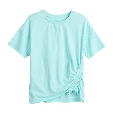Girls 7-20 Layer 8 Side-Cinch Oversized T-Shirt