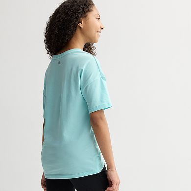 Girls 7-20 Layer 8 Side-Cinch Oversized T-Shirt