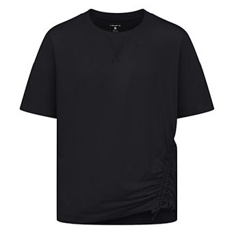 Girls 7-20 Layer 8 Side-Cinch Oversized T-Shirt