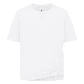 Girls 7-20 Layer 8 Side-Cinch Oversized T-Shirt