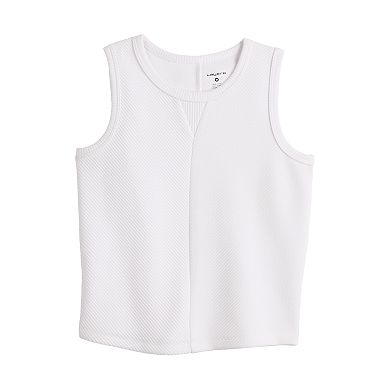 Girls 7-20 Layer 8 Ribbed Tank Top
