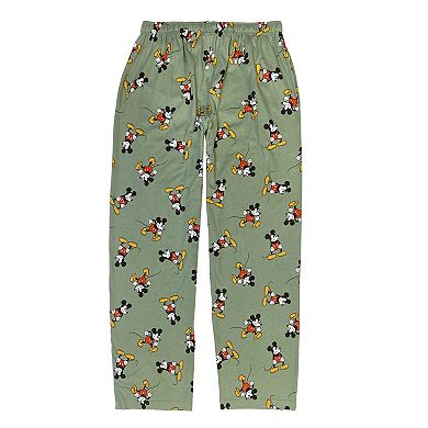 Disney's Mickey Mouse Men's Allover Mad Mickey Pajama Pants