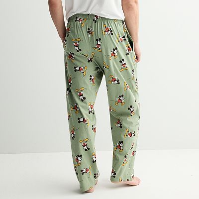 Disney's Mickey Mouse Men's Allover Mad Mickey Pajama Pants