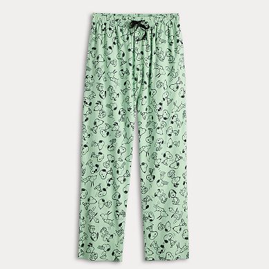 Men's Peanuts Snoopy Allover Pajama Pants