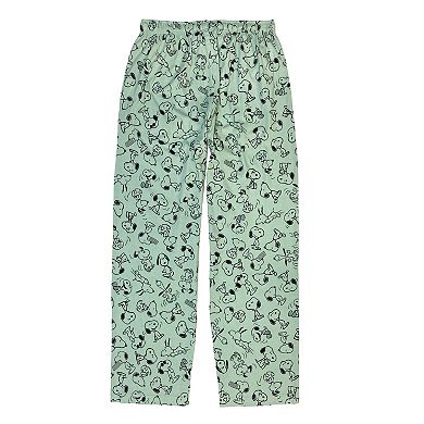 Men's Peanuts Snoopy Allover Pajama Pants