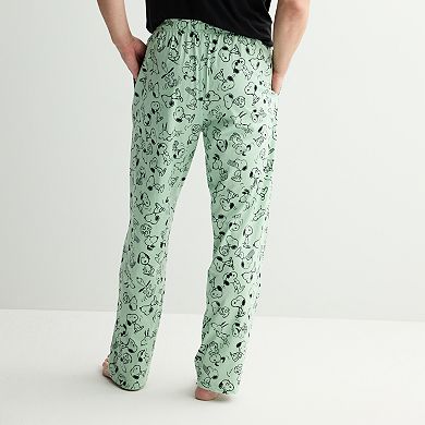 Men's Peanuts Snoopy Allover Pajama Pants