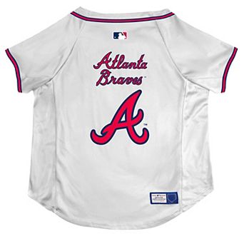 MLB Atlanta Braves Pet Stretch Jersey