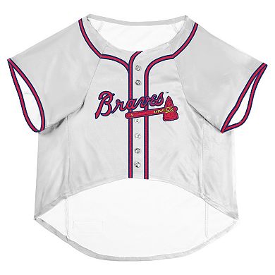 MLB Atlanta Braves Pet Stretch Jersey