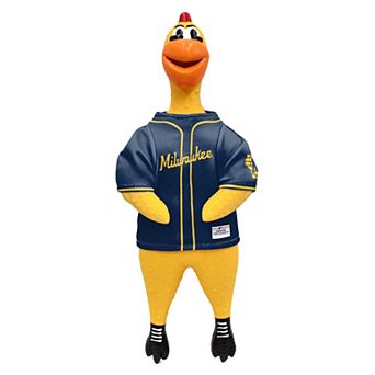 MLB Milwaukee Brewers Pet Rubber Chicken