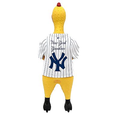 MLB New York Yankees Pet Rubber Chicken