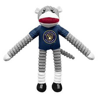 MLB Milwaukee Brewers Pet Sock Monkey