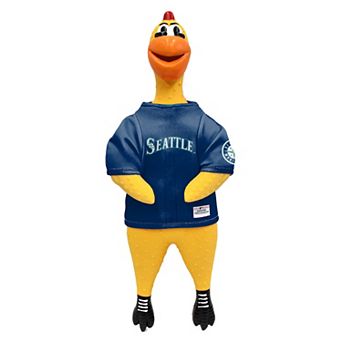 MLB Seattle Mariners Pet Rubber Chicken Toy