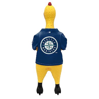 MLB Seattle Mariners Pet Rubber Chicken Toy