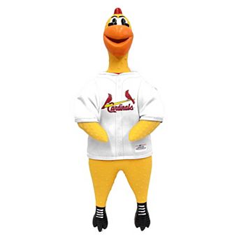 MLB St. Louis Cardinals Rubber Chicken Dog Toy