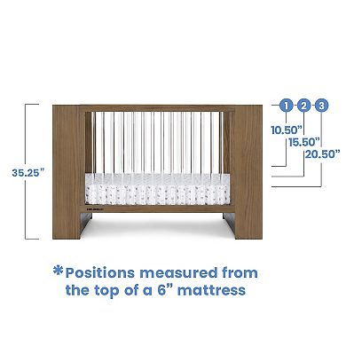 Delta Children Aerin 4-in-1 Convertible Crib