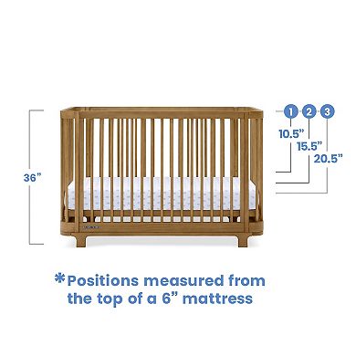 Delta Children Nest 4-in-1 Convertible Crib