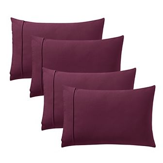 Sweet Home Collection 4 pc 1500 Supreme Collection Microfiber Pillowcase Set