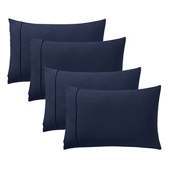 Sweet Home Collection 4 pc 1500 Supreme Collection Microfiber Pillowcase Set