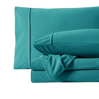 Sweet Home Collection 1500 Supreme Collection Microfiber Flannel Sheet Set