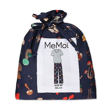 Men's Mushrooms Two Piece Pj Set In A Bag