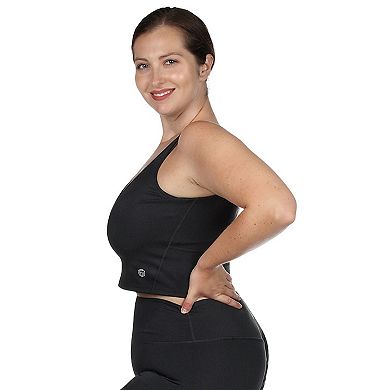 Women's Seamless Light Support Sports Bra With Removable Cups