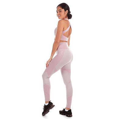 Women's Seamless Medium Impact Anti-microbial Sports Bra