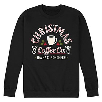 Men's Christmas Coffee Co Fleece Sweatshirt