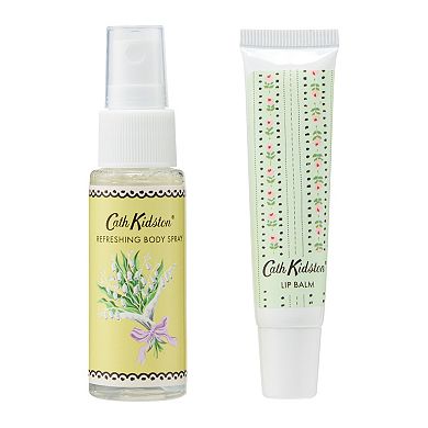 Cath Kidston Travel Set: Eye Mask, Lip Balm & Body Spray