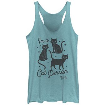 Disney's Hocus Pocus I'm A Cat Person Juniors' Racerback Tank Top