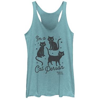 Disney's Hocus Pocus I'm A Cat Person Juniors' Racerback Tank Top